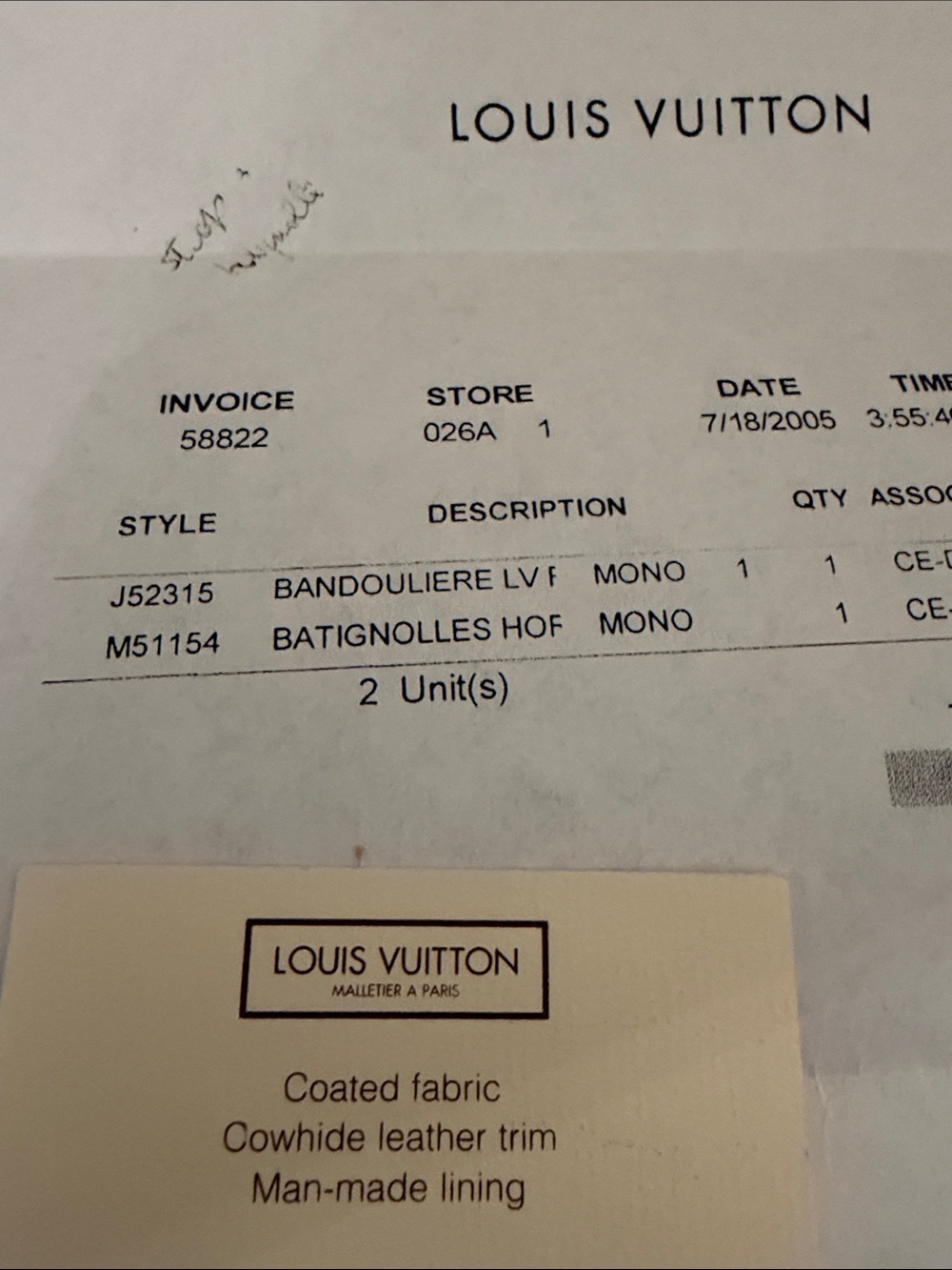 Louis Vuitton Batignolles Horizontal - Picture 9 of 10